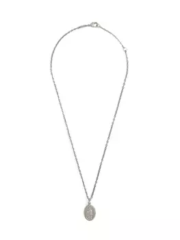 Dolce & Gabbana колье с подвеской, серебристый