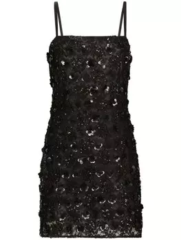 Dolce & Gabbana короткое платье с пайетками