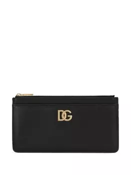 Dolce & Gabbana кошелек с логотипом, черный