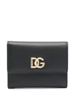 Dolce & Gabbana кошелек с логотипом, черный
