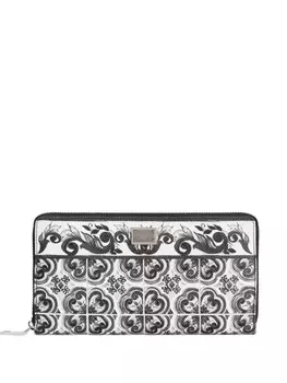 Dolce & Gabbana кошелек с логотипом, черный