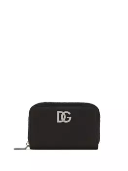 Dolce & Gabbana кошелек с логотипом DG, черный