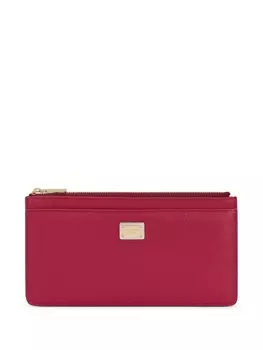 Dolce & Gabbana кошелек с логотипом, розовый