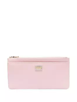 Dolce & Gabbana кошелек с логотипом, розовый