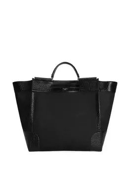 Dolce & Gabbana кожаная сумка-тоут, черный
