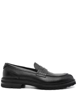 Dolce & Gabbana кожаные лоферы, черный