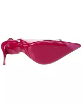 Dolce & Gabbana Кожаные туфли с ремешком на пятке и логотипом DG, розовый