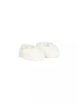 Dolce & Gabbana кружевные пинетки, белый