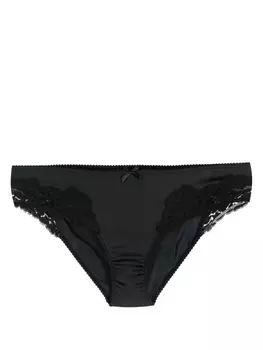 Dolce & Gabbana кружевные трусы-брифы, черный