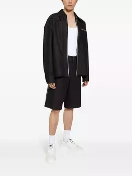 Dolce & Gabbana куртка с логотипом, черный