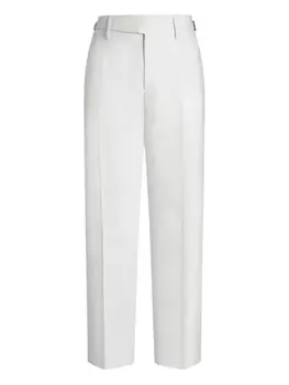Dolce & Gabbana льняные брюки, белый