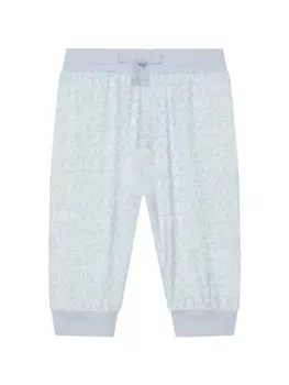 Dolce & Gabbana легинсы с логотипом, синий