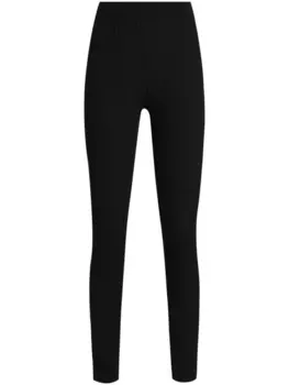 Dolce & Gabbana легинсы в рубчик, черный