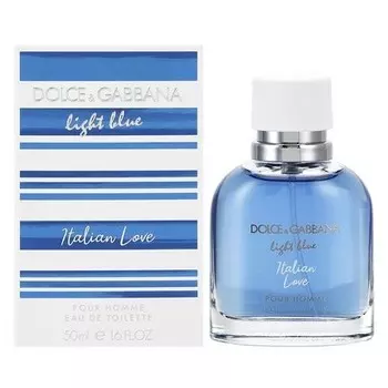 Dolce & Gabbana Light Blue Italian Love EDT для мужчин, 1,6 жидких унций