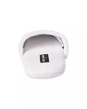 Dolce & Gabbana Махровые тапочки Carretto с принтом Siciliano, белый