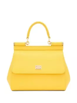 Dolce & Gabbana маленькая сумка через плечо Sicily, желтый