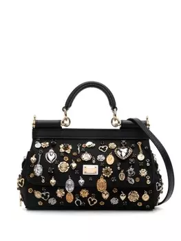 Dolce & Gabbana маленькая сумка через плечо Jewel, черный