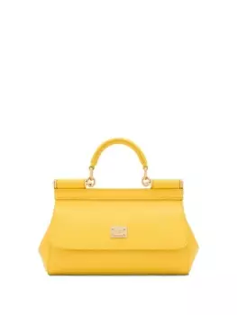 Dolce & Gabbana маленькая сумка Sicily, желтый