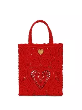 Dolce & Gabbana маленькая сумка-тоут Beatrice, красный