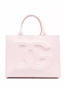 Dolce & Gabbana маленькая сумка-тоут DG Daily, розовый