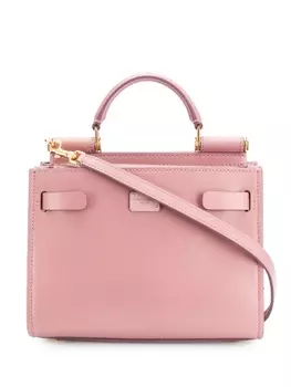 Dolce & Gabbana маленькая сумка-тоут Sicily 62, розовый