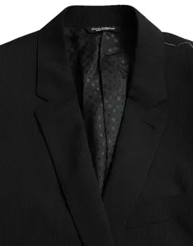 Dolce & Gabbana MARTINI однобортный мужской пиджак с шалью, синий