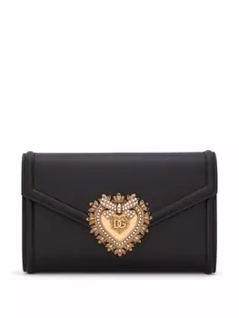 Dolce & Gabbana мини-клатч Devotion, черный