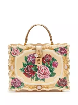 Dolce & Gabbana мини-сумка Dolce Box, золотой
