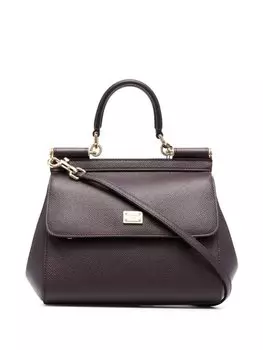 Dolce & Gabbana мини сумка-тоут 'Sicily', красный