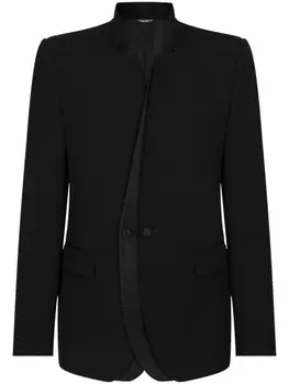 Dolce & Gabbana однобортный пиджак, черный