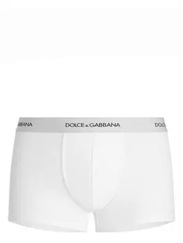 Dolce & Gabbana однотонные боксеры, белый