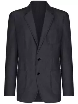 Dolce & Gabbana пиджак Portofino из вирджинской шерсти, синий