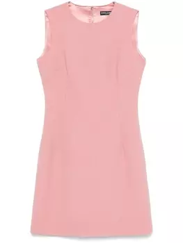 Dolce & Gabbana платье из вирджинской шерсти, розовый