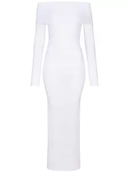 Dolce & Gabbana платье миди KIM DOLCE&GABBANA из тюля, белый
