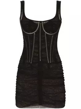 Dolce & Gabbana платье мини, черный