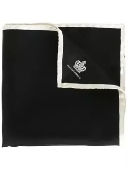 Dolce & Gabbana платок паше с принтом, черный