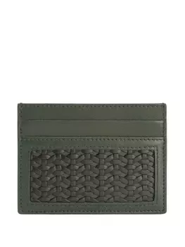 Dolce & Gabbana плетеный картхолдер, зеленый