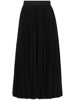 Dolce & Gabbana плиссированная юбка, черный