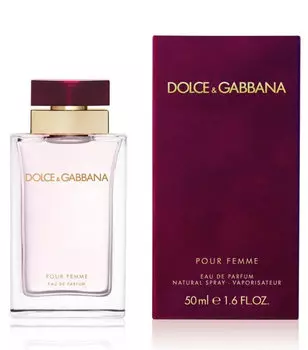 Dolce & Gabbana, Pour Femme, парфюмированная вода, 50 мл