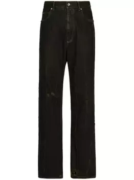 Dolce & Gabbana прямые брюки, черный