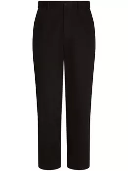 Dolce & Gabbana прямые брюки, черный