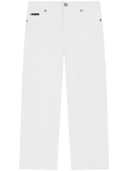 Dolce & Gabbana прямые джинсы, белый