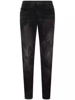 Dolce & Gabbana прямые джинсы, черный