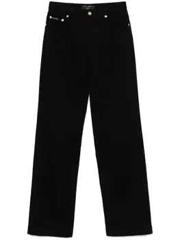 Dolce & Gabbana прямые джинсы, черный