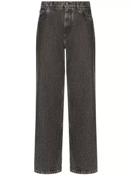 Dolce & Gabbana прямые джинсы с завышенной талией, серый