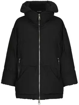 Dolce & Gabbana пуховик оверсайз, черный