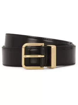 Dolce & Gabbana ремень с логотипом, черный