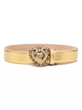 Dolce & Gabbana ремень с пряжкой, золотистый