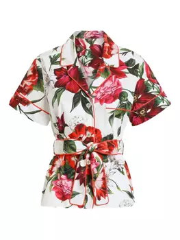 Dolce & Gabbana рубашка на пуговицах, белый