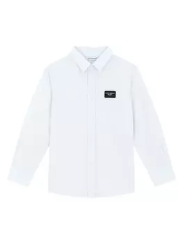 Dolce & Gabbana рубашка с логотипом, белый